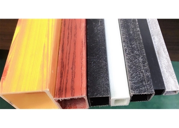 Glass fiber wood felt profile